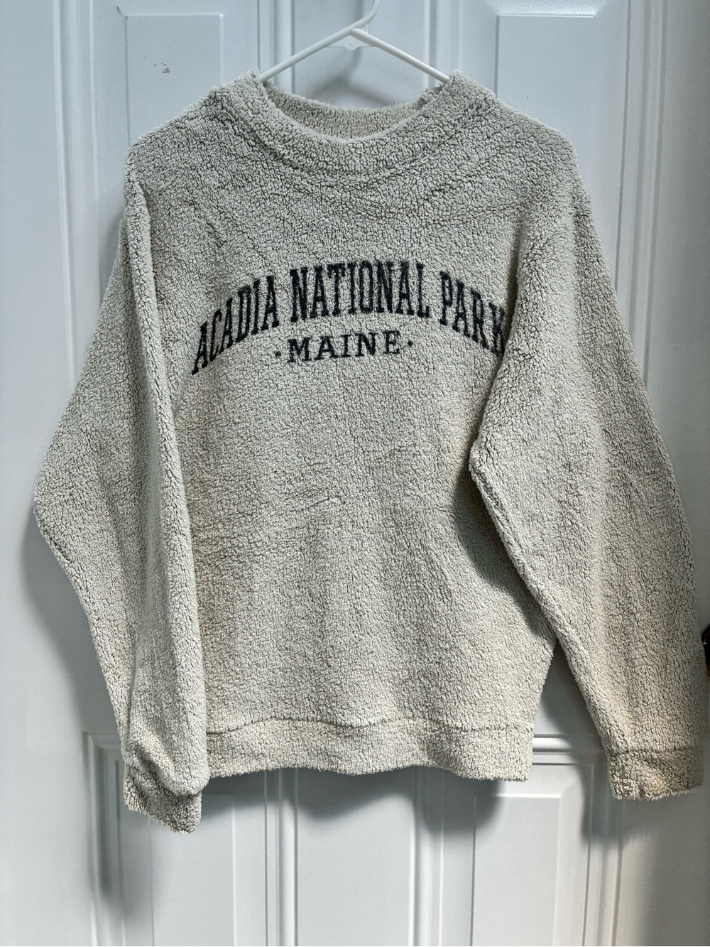Light Gray Terry Pullover